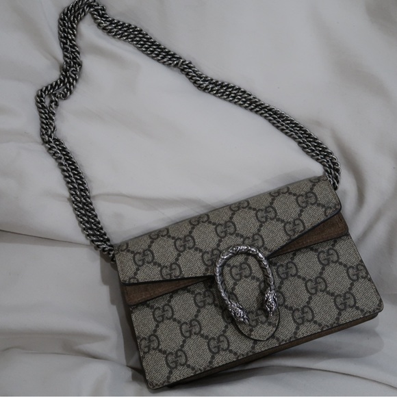 Gucci Handbags - Dionysus GG Supreme Super Mini